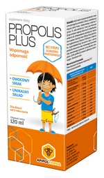 Kliknij, aby powiększyć PROPOLIS PLUS syrop owocowy<br />wspomaga odporność 120ML